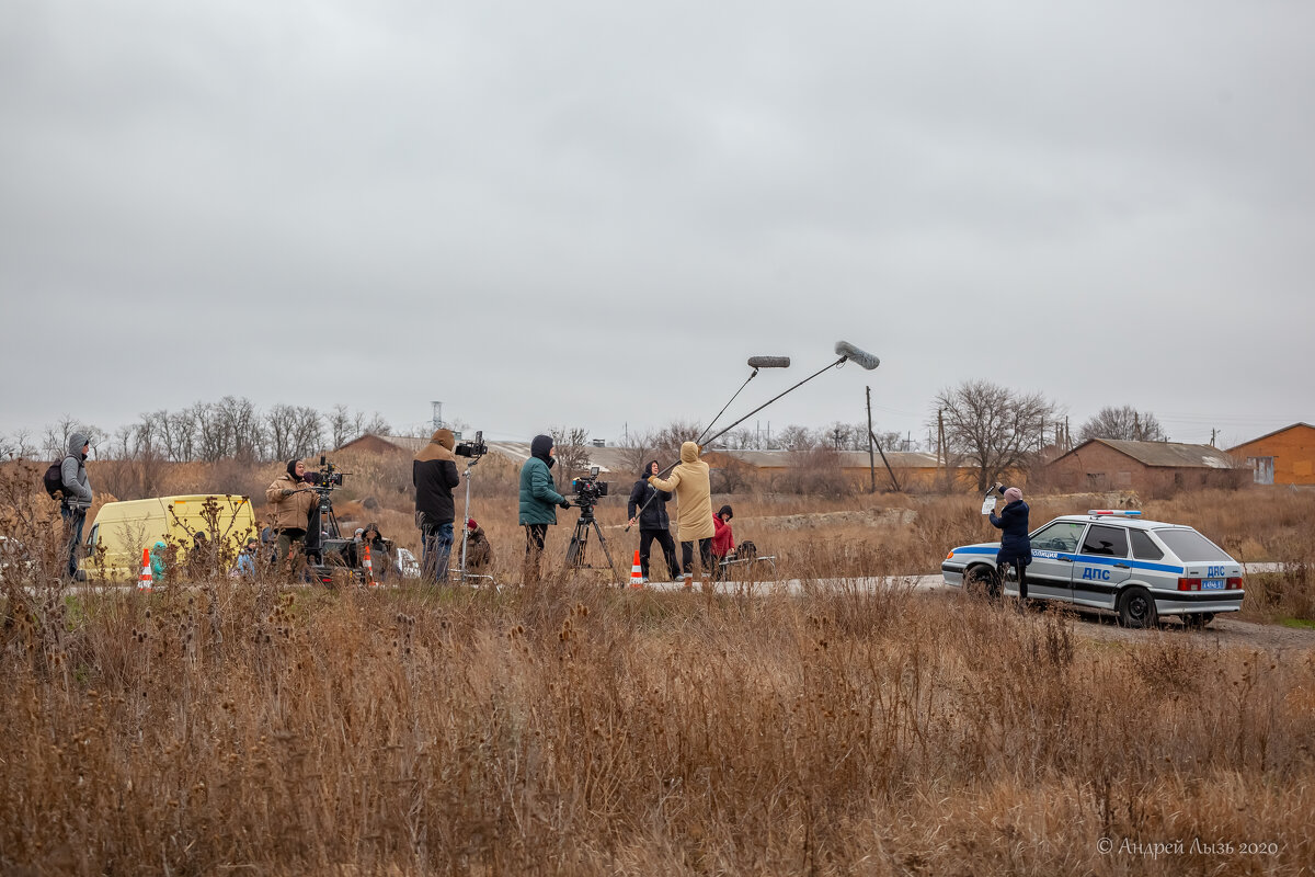 На съёмках сериала "Хозяин" - Андрей Lyz