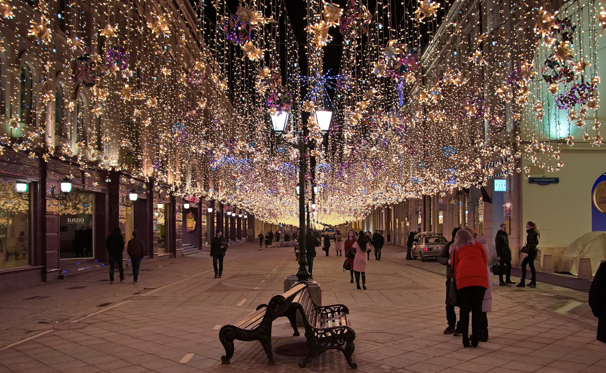 Никольская улица ночью - Sergey Grim