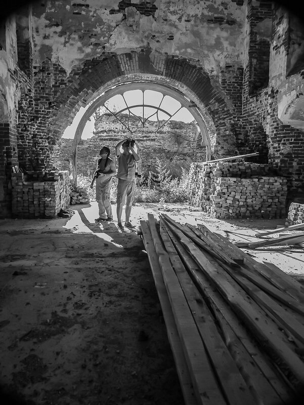 Руины храма, но есть надежда, что восстановят - Наталья Rosenwasser Руины храма, но есть надежда, что восстановят - Наталья Rosenwasser