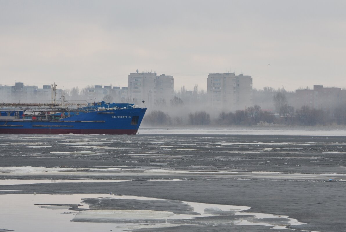 Весенний туман на Волге - Сергей М 
