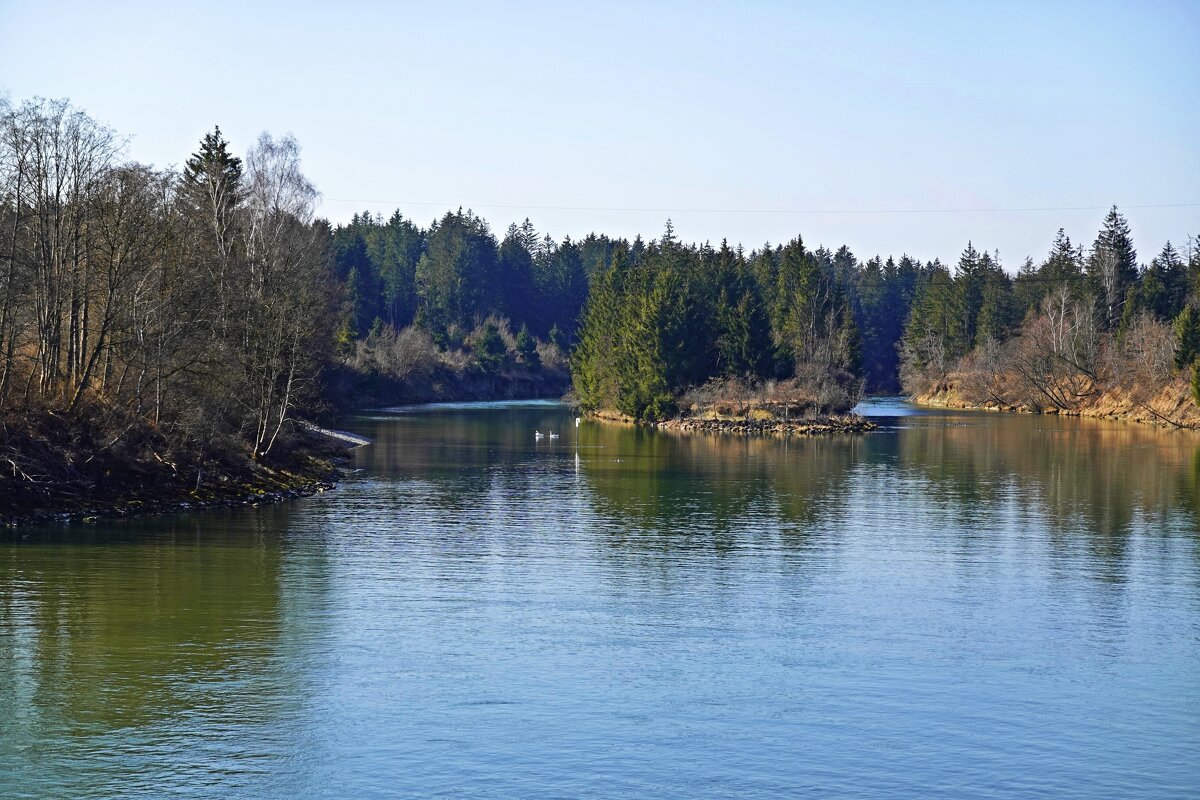 Март на реке Лех, Бавария... - Галина 