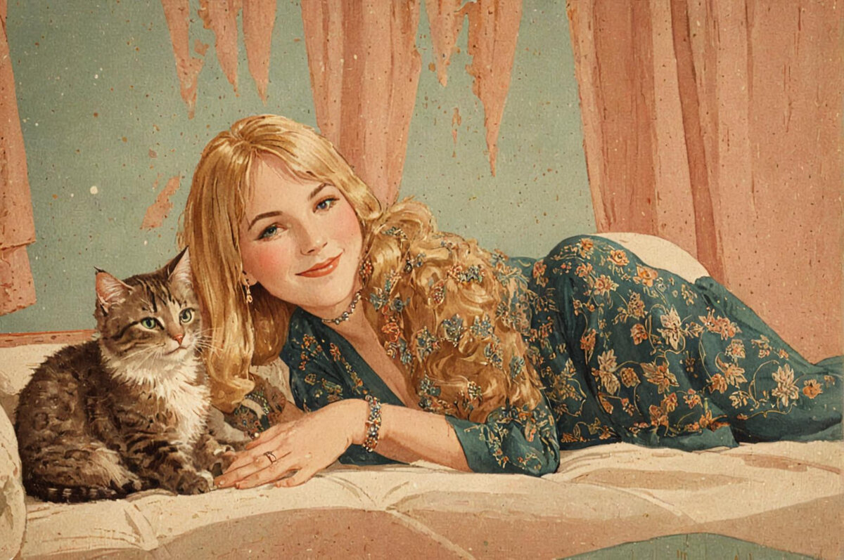 Две кошечки - Павел Fotoflash911 Никулочкин