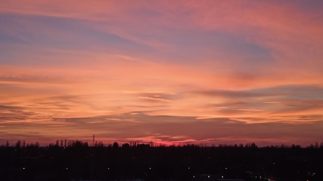 розовый закат - Елена Шаламова