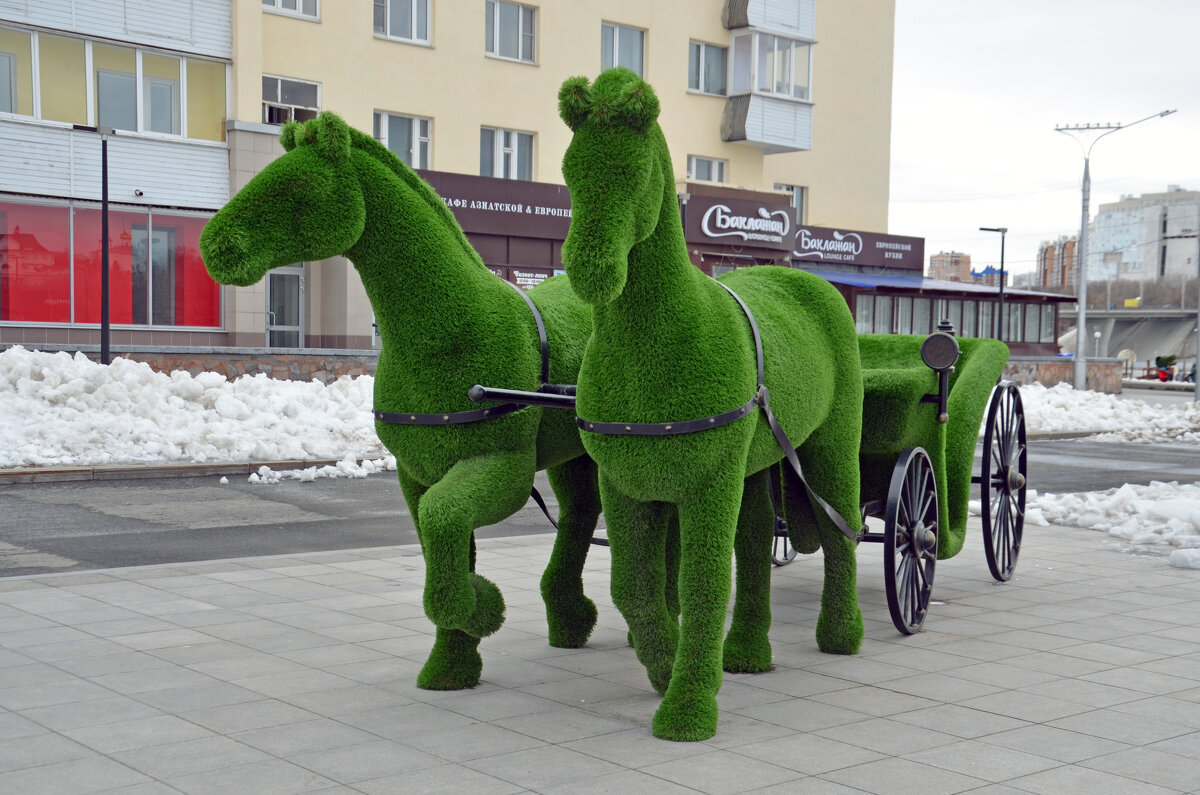 жанровая скульптура Лошади - Сергей М жанровая скульптура Лошади - Сергей М