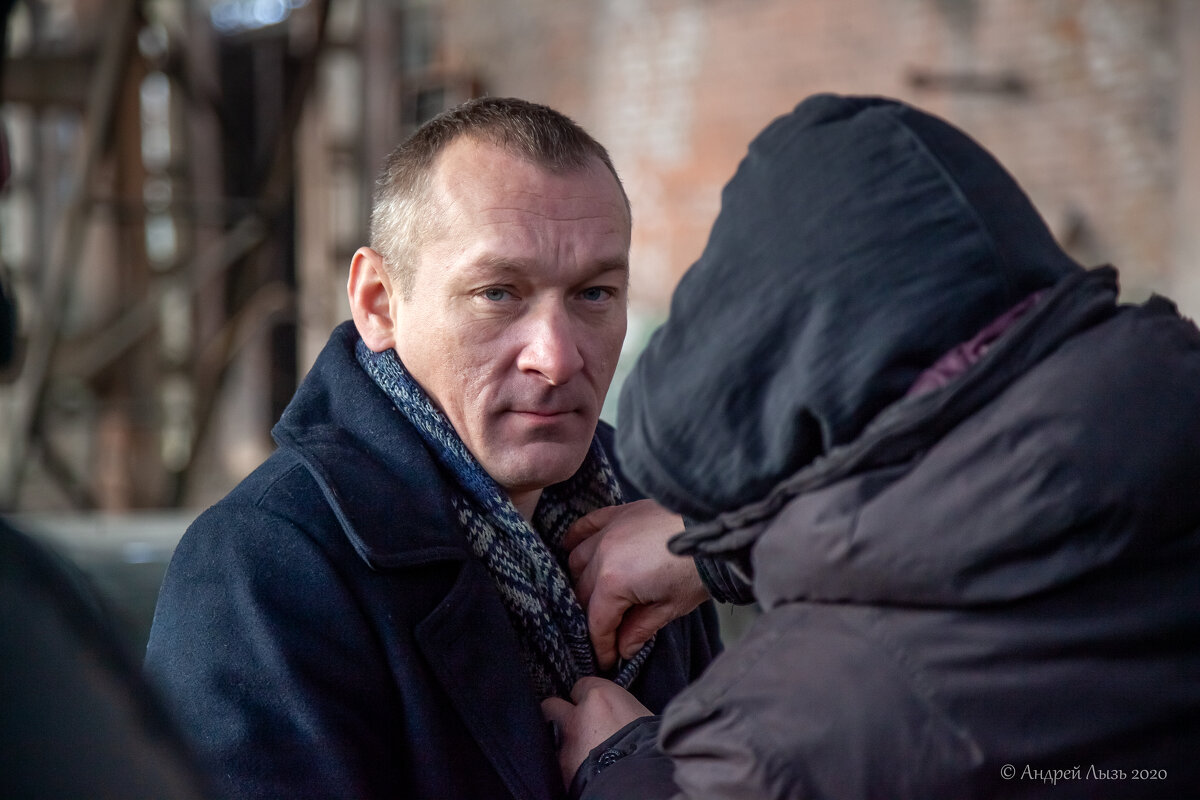 На съёмках сериала "Хозяин - Андрей Lyz На съёмках сериала "Хозяин - Андрей Lyz