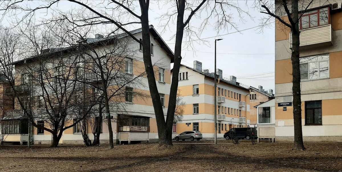 Рабочий городок при ГРЭС Красный Октябрь - Наталья Герасимова