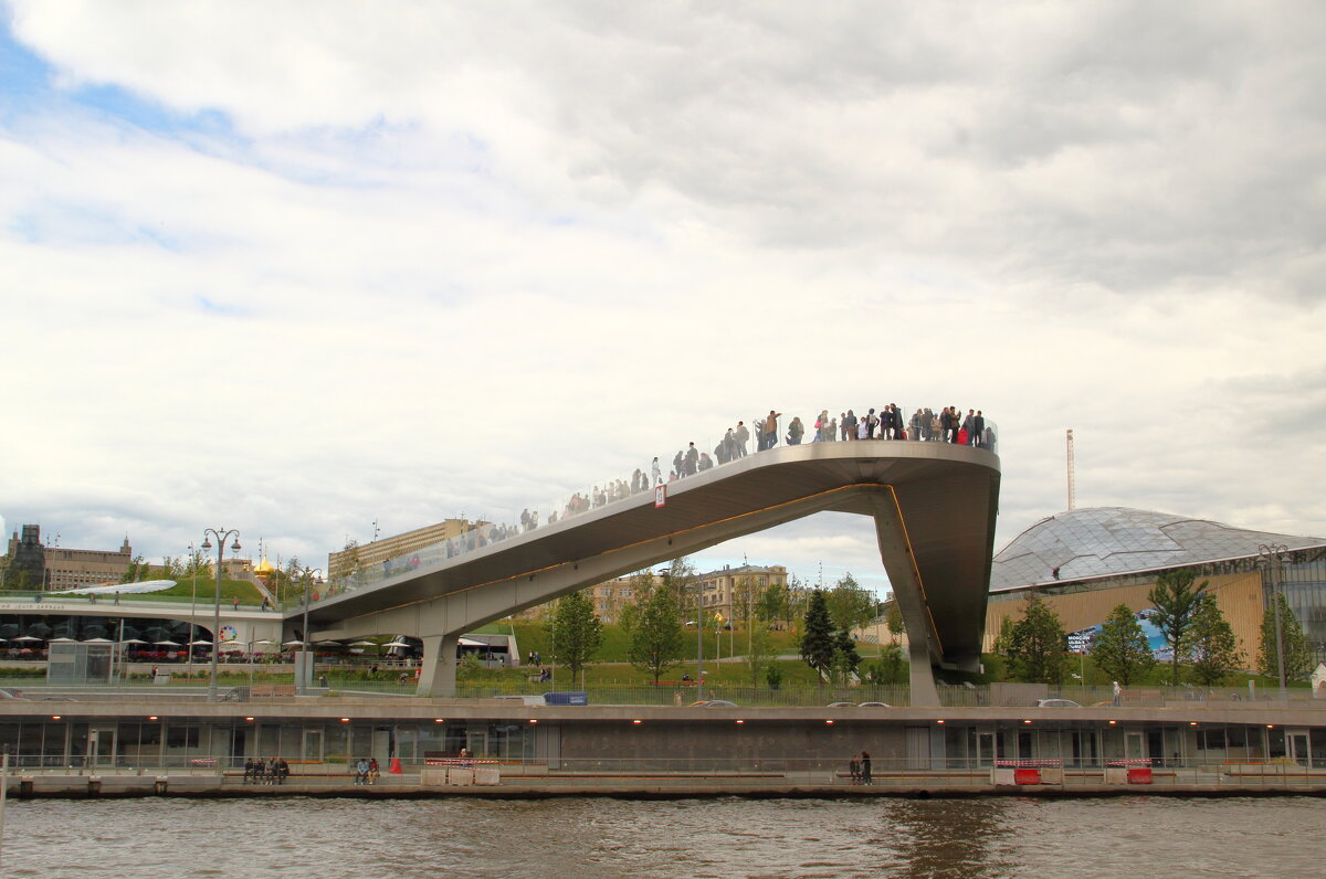 Парящий мост в парке «Зарядье» - photo Bo Парящий мост в парке «Зарядье» - photo Bo