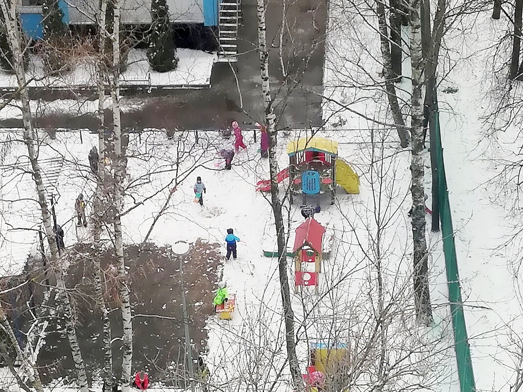 Март. Зима не сдаётся. - Ольга Довженко