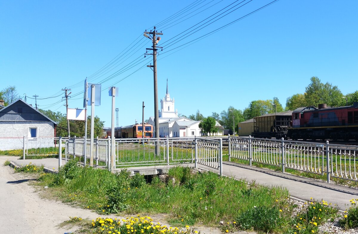 Пешеходный переход, г.Дно - Артем 