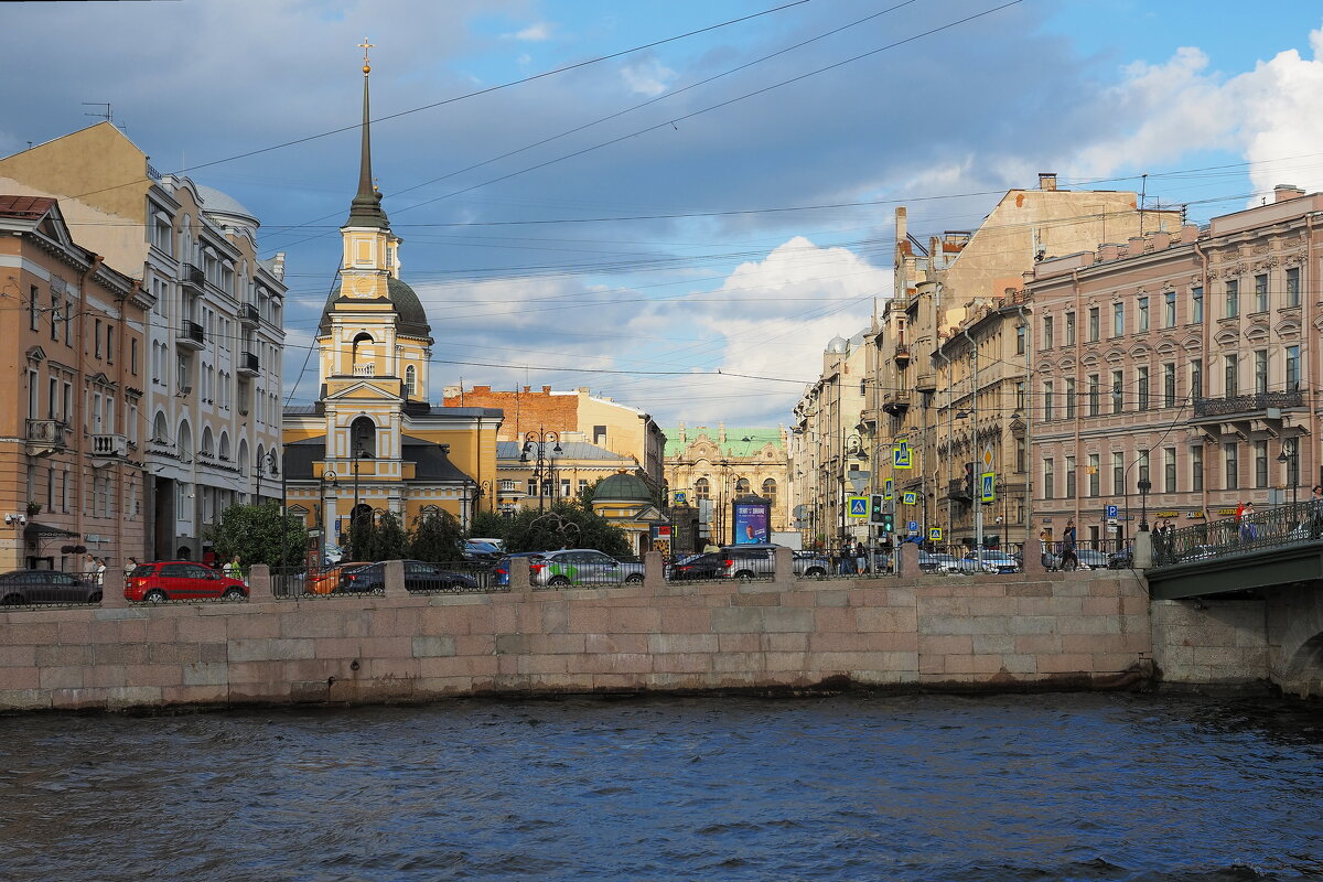 Из прогулки вдоль реки Фонтанка - Евгений Седов Из прогулки вдоль реки Фонтанка - Евгений Седов