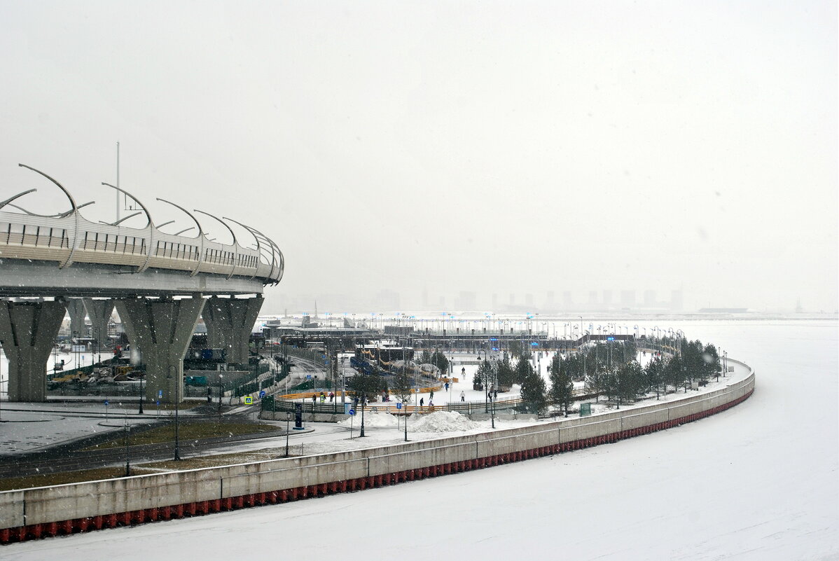 Каток на стрелке - AleksSPb Лесниченко Каток на стрелке - AleksSPb Лесниченко