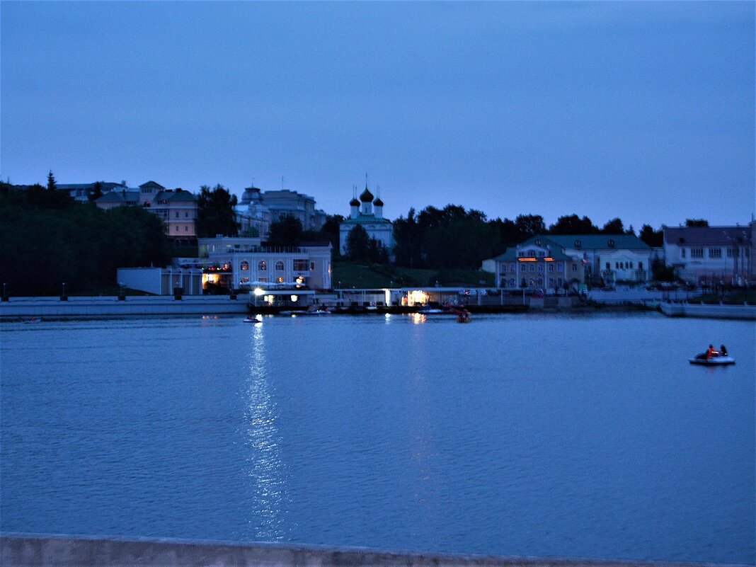 Чебоксары. Чебоксарский залив летней ночью. - Пётр Чернега Чебоксары. Чебоксарский залив летней ночью. - Пётр Чернега