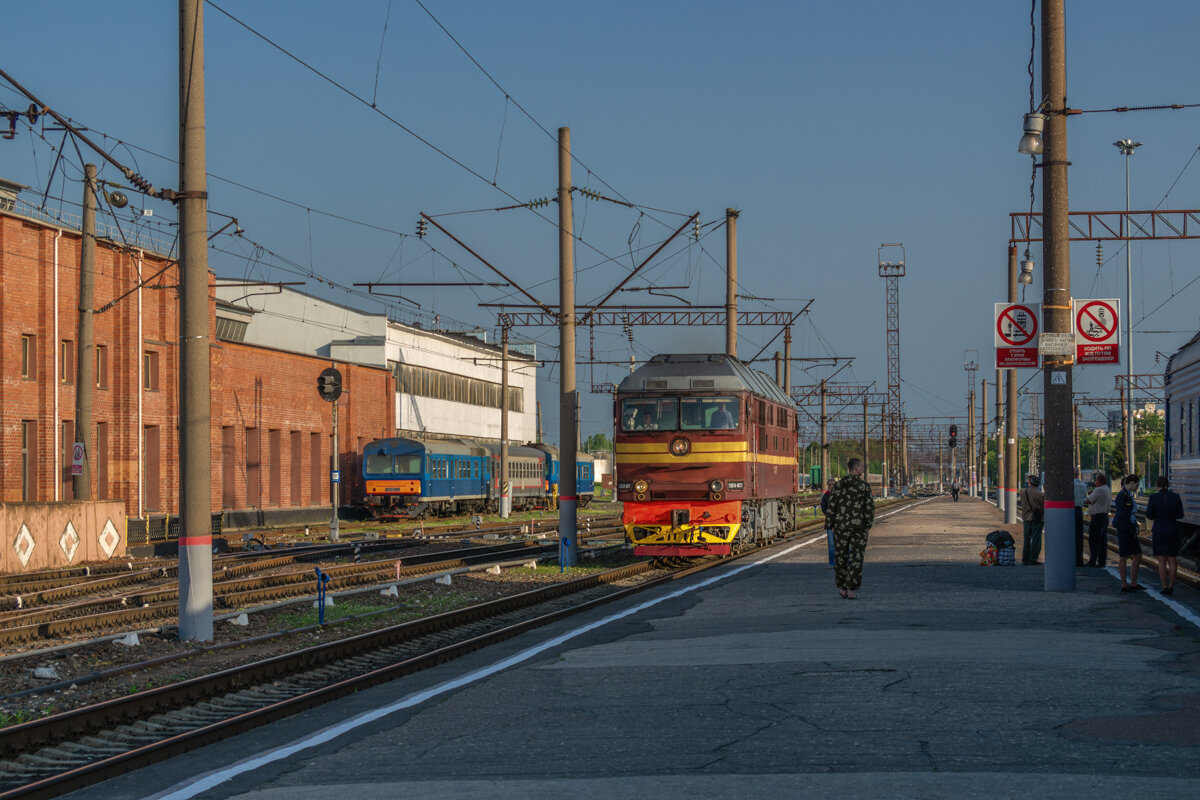 На одной из остановок поезда - Игорь Сикорский
