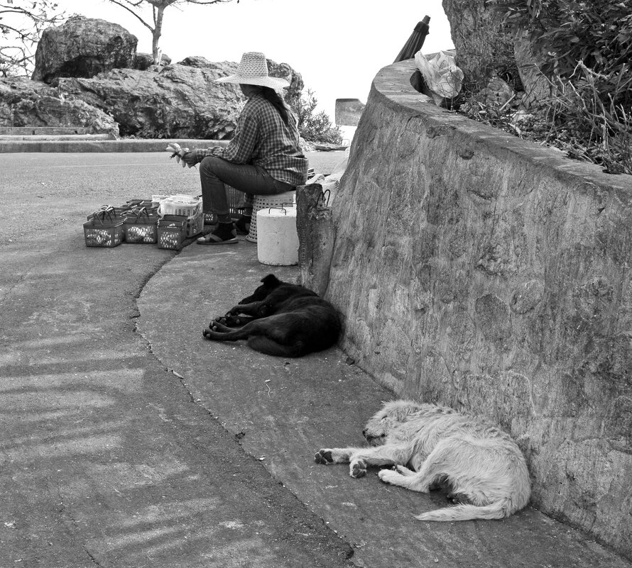 В ожидании туристов.(Тайланд). - Борис Бутцев В ожидании туристов.(Тайланд). - Борис Бутцев
