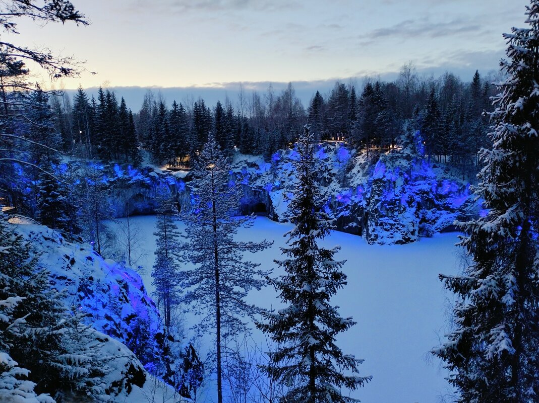 Ночная Рускеала - Ольга Чистякова