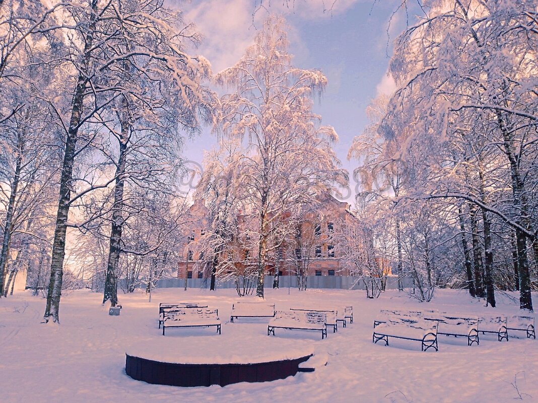 Зимний парк - Сергей Кочнев