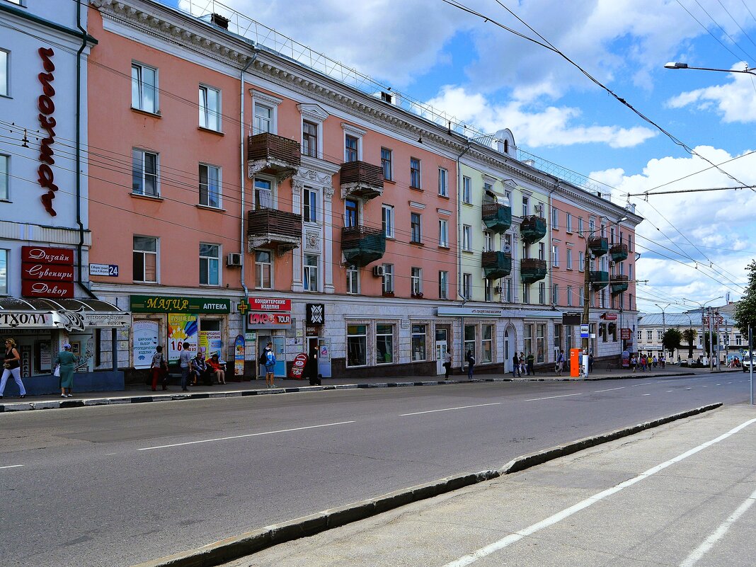 Чебоксары. Дом по ул. Карла Маркса 24. - Пётр Чернега