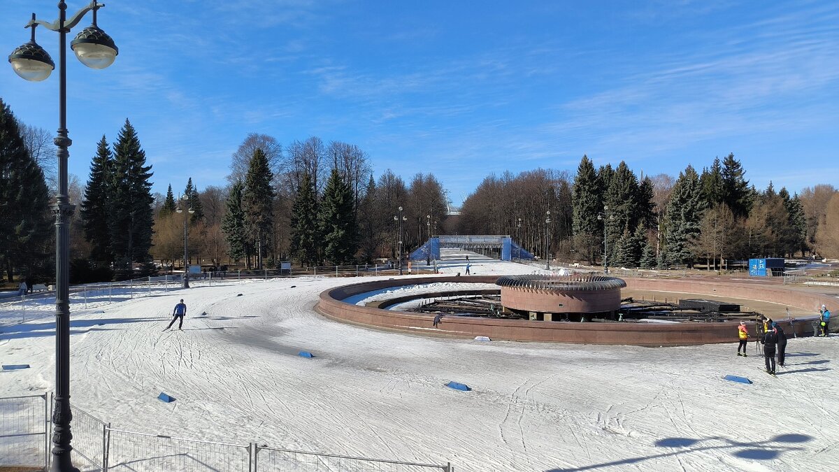 Мартовская лыжня. - Ольга Мартовская лыжня. - Ольга