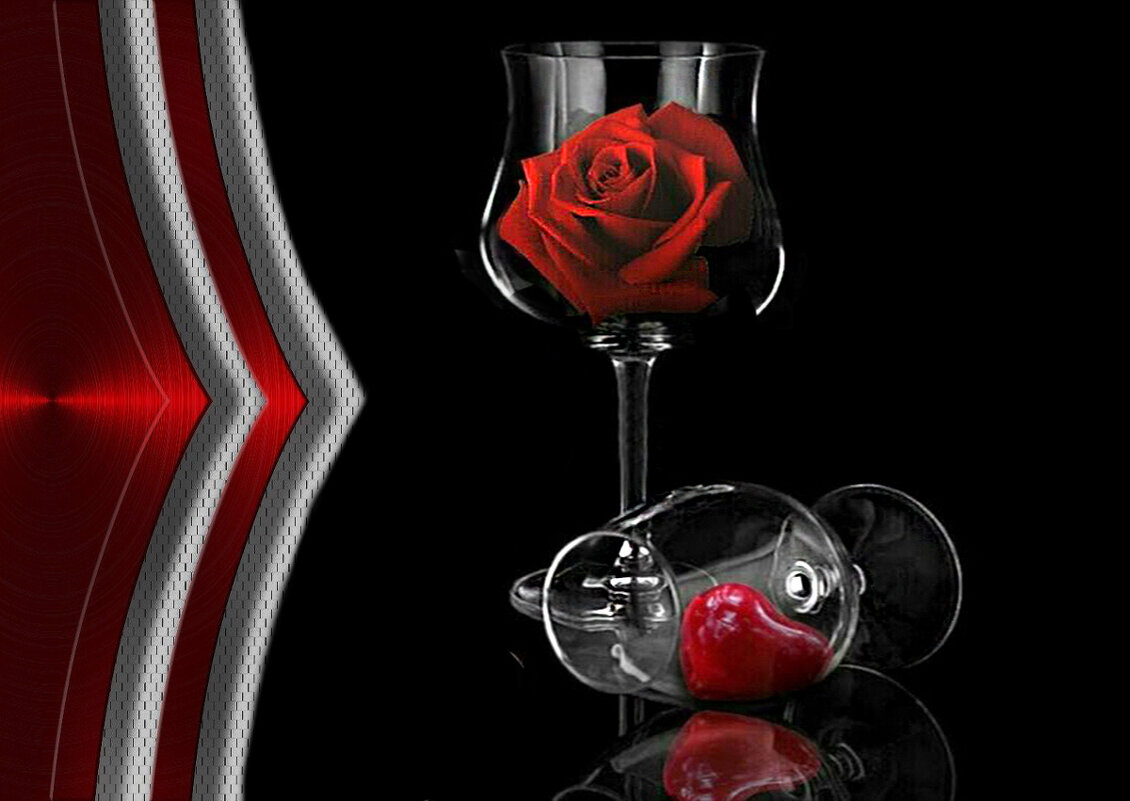 Натюрморт  ( из  серии  стекло ) - Е.М. ***