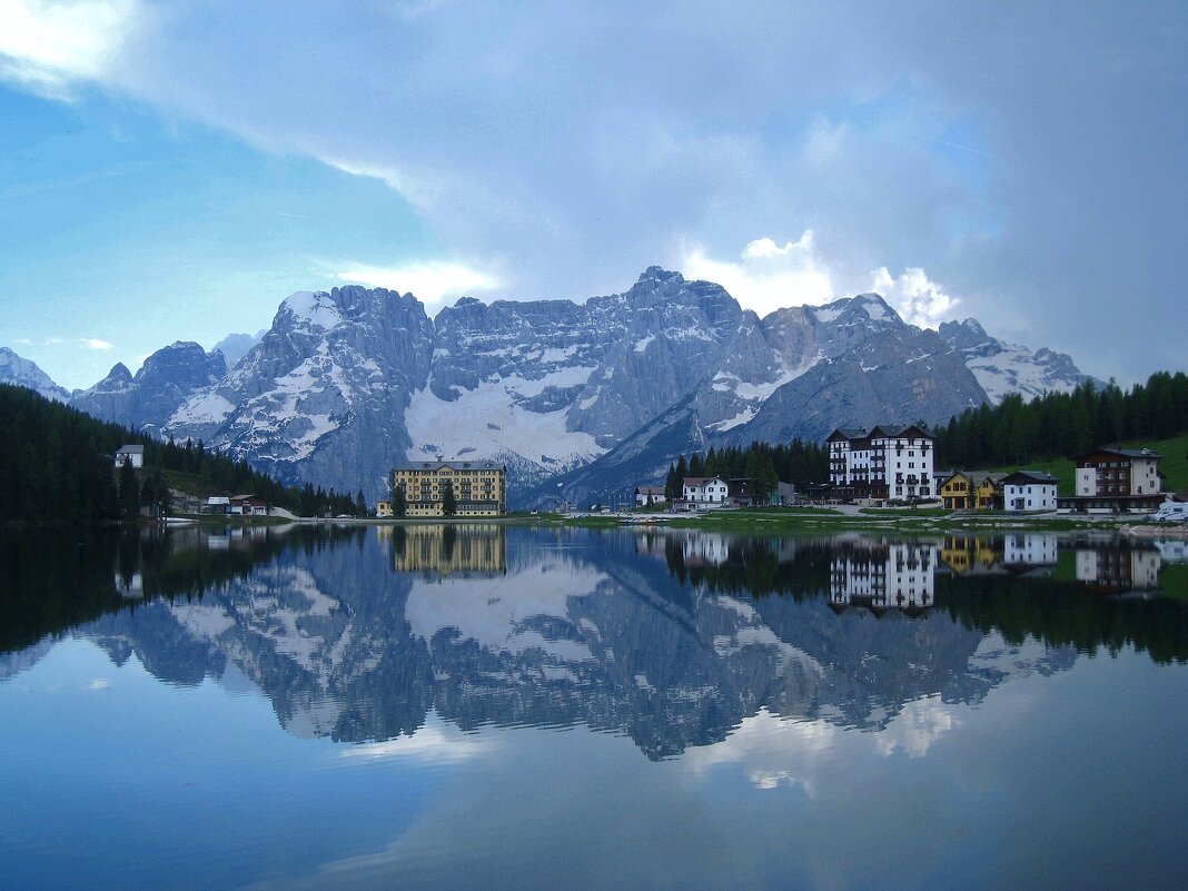 Вечер на озере Мизурина, на севере Италии. - unix (Илья Утропов) Вечер на озере Мизурина, на севере Италии. - unix (Илья Утропов)