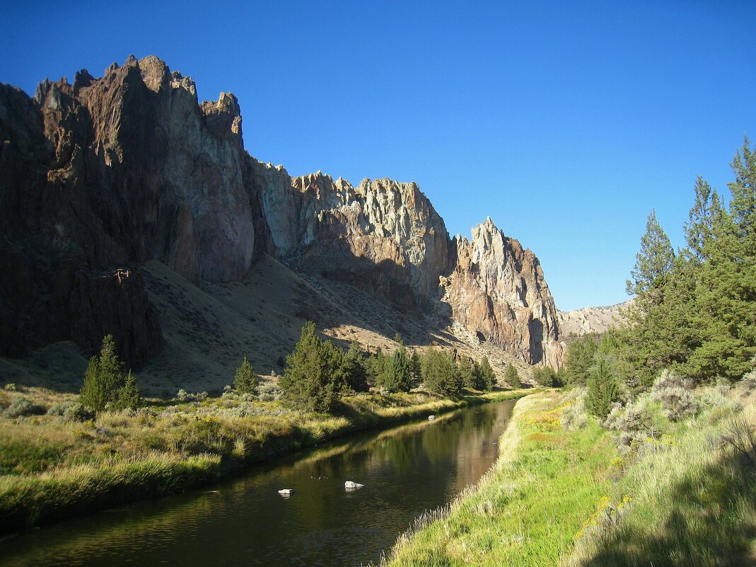 Река Крукед в заповеднике Смит-Рок. - unix (Илья Утропов)