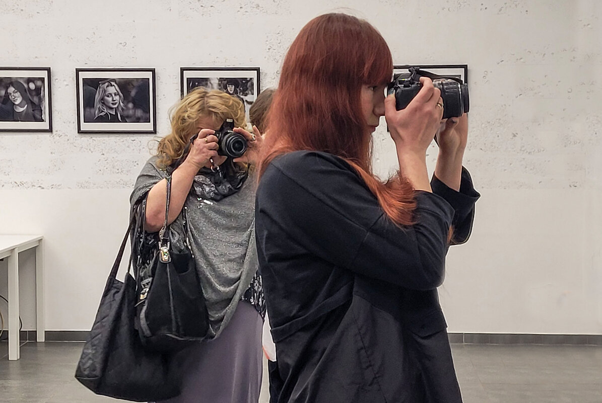 Фотографы на фото выставке - Татьяна Машошина Фотографы на фото выставке - Татьяна Машошина