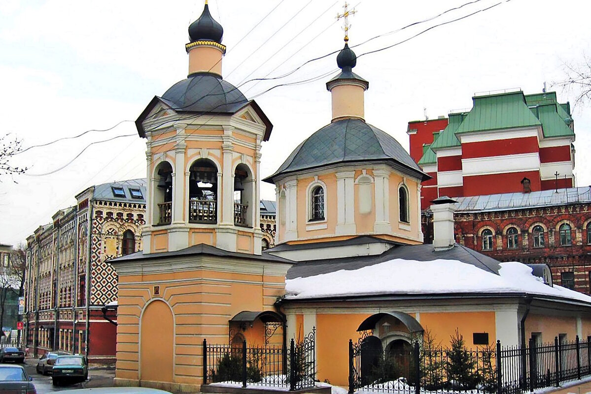 Церковь преподобного Сергия Радонежского «что в Крапивниках». Москва. - Ольга Довженко
