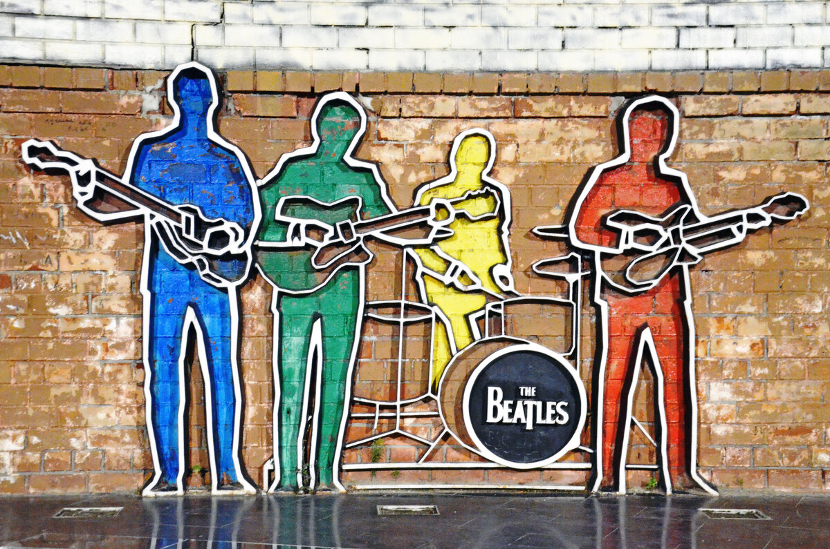 Жанровая городская скульптура Битлы - Сергей М Жанровая городская скульптура Битлы - Сергей М