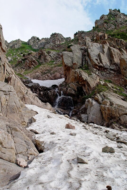 ПРОГУЛКА НА БОЛЬШОЙ ЧИМГАН 3300м, с вершины. - Виктор Осипчук ПРОГУЛКА НА БОЛЬШОЙ ЧИМГАН 3300м, с вершины. - Виктор Осипчук