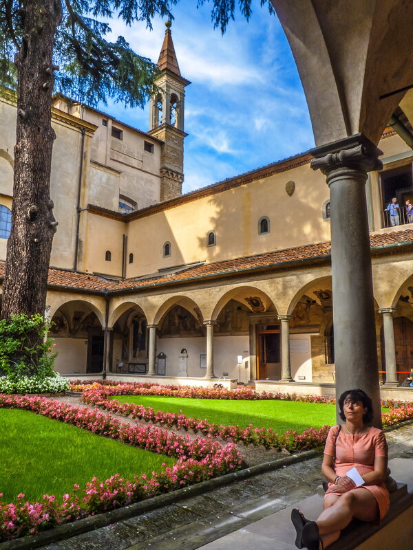 Клуатр монастыря Сан Марко - Наталья Rosenwasser