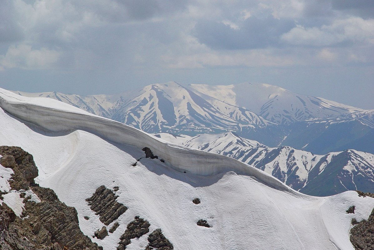 ПРОГУЛКА НА БОЛЬШОЙ ЧИМГАН 3300м, на вершине. - Виктор Осипчук