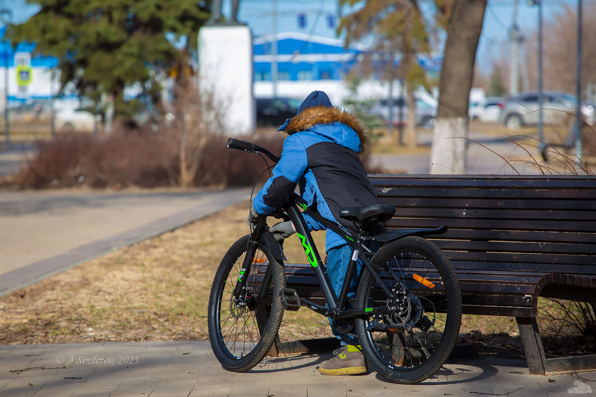 Мальчик на велосипеде - Александр Синдерёв