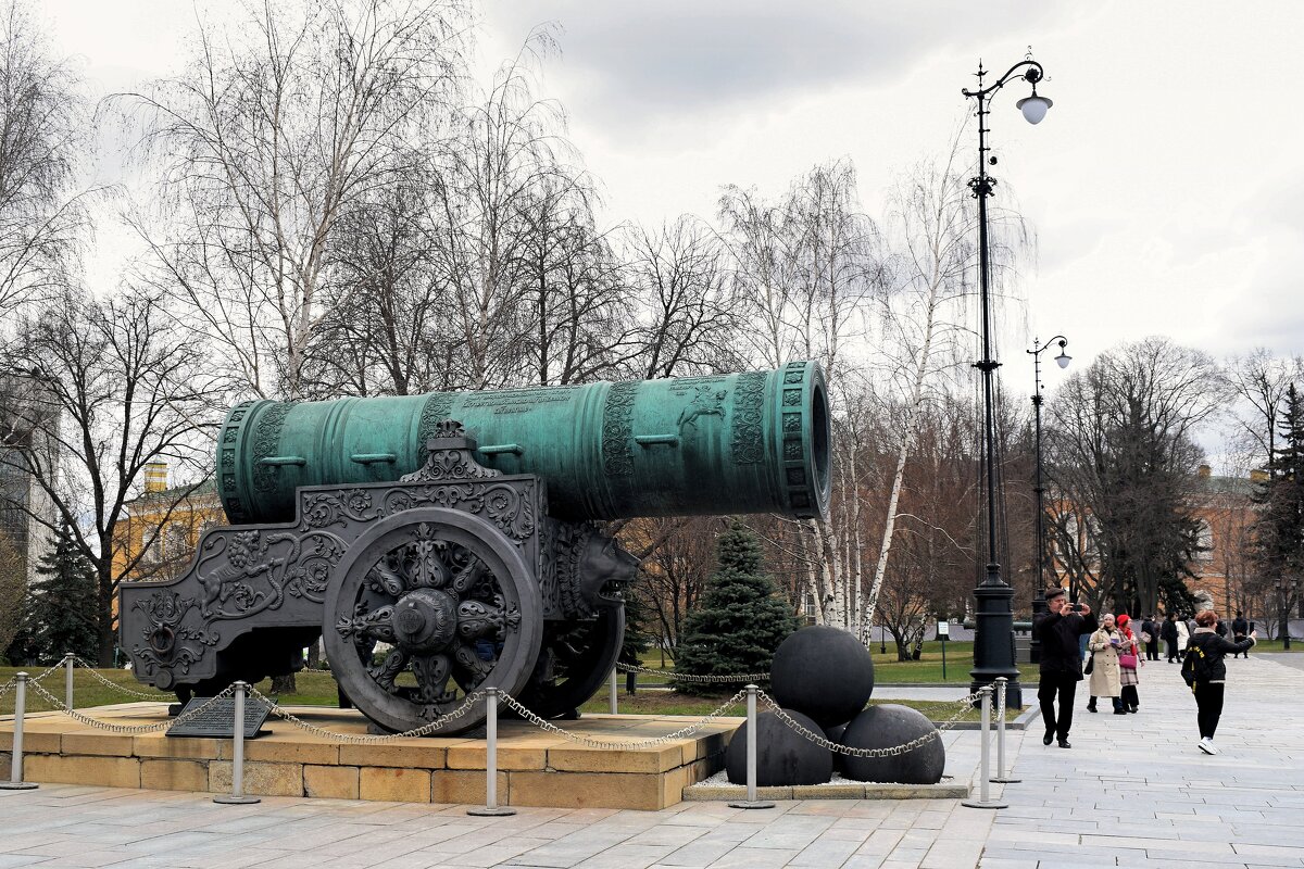 Царь-пушка — памятник артиллерии и литейного дела. - Татьяна Помогалова