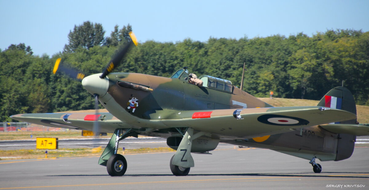 HAWKER HURRICANE MK.XIIB (Альбом "Самолеты") - Sergey Krivtsov HAWKER HURRICANE MK.XIIB (Альбом "Самолеты") - Sergey Krivtsov
