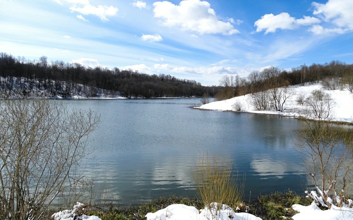 В апреле после снегопада (репортаж из поездок по области). - Милешкин Владимир Алексеевич В апреле после снегопада (репортаж из поездок по области). - Милешкин Владимир Алексеевич