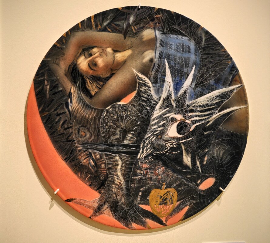 Автопортрет на блюде,,, - Анатолий Колосов Автопортрет на блюде,,, - Анатолий Колосов