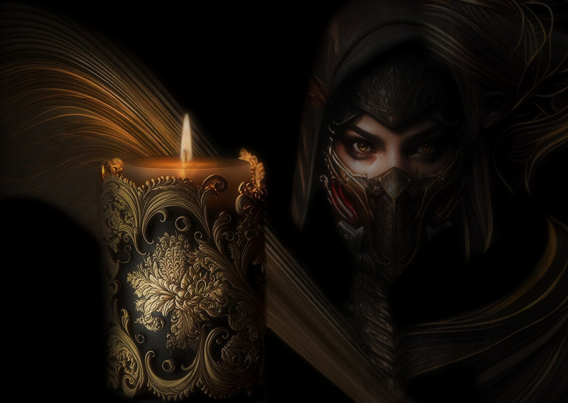 Пока горит  свеча - Е.М. ***