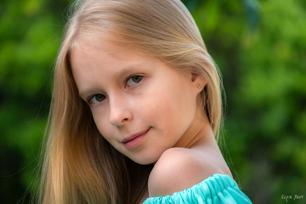 Юная модель - Сергей Алексеевич Митянин