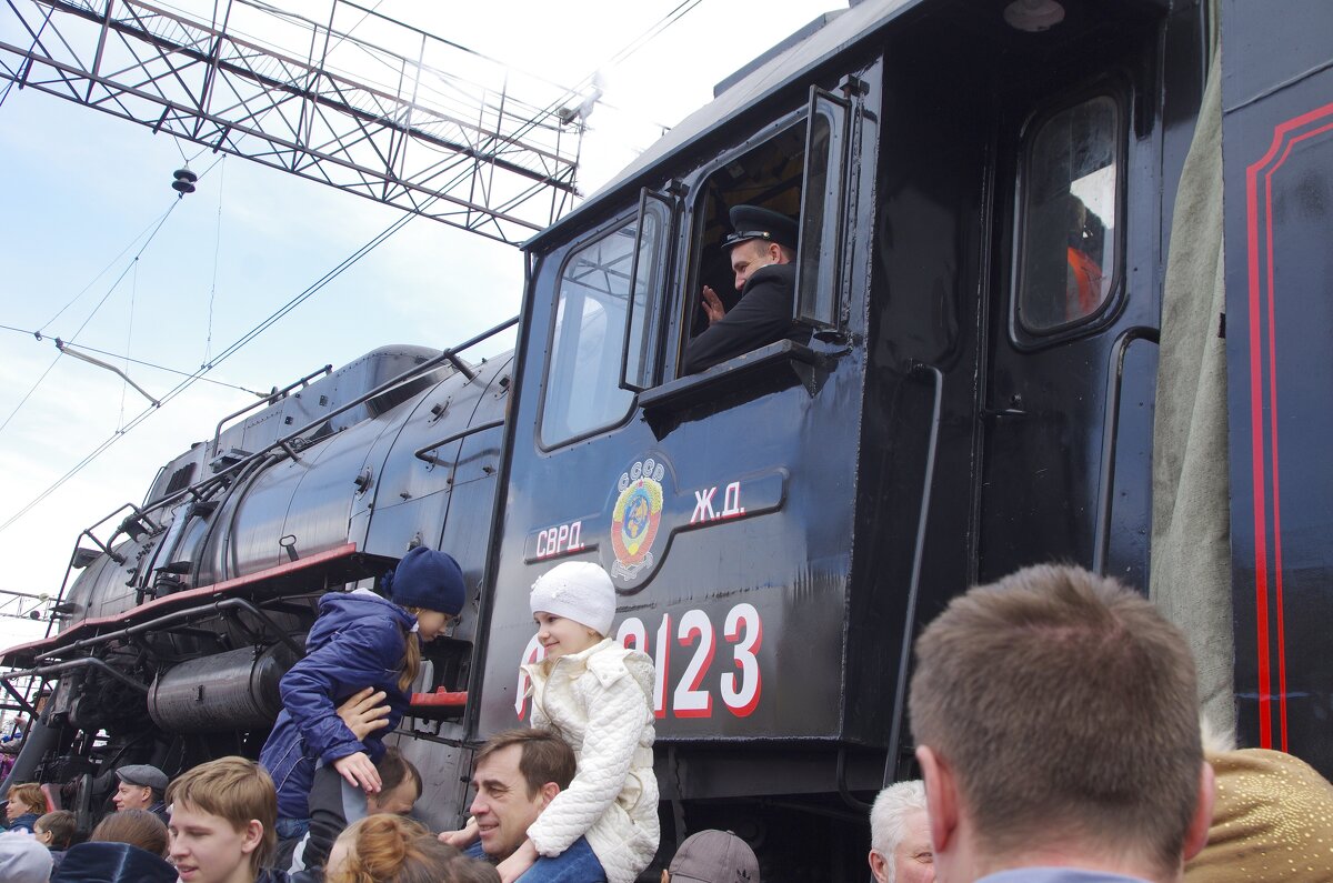 Прибытие поезда Победы - Сергей Швечков Прибытие поезда Победы - Сергей Швечков