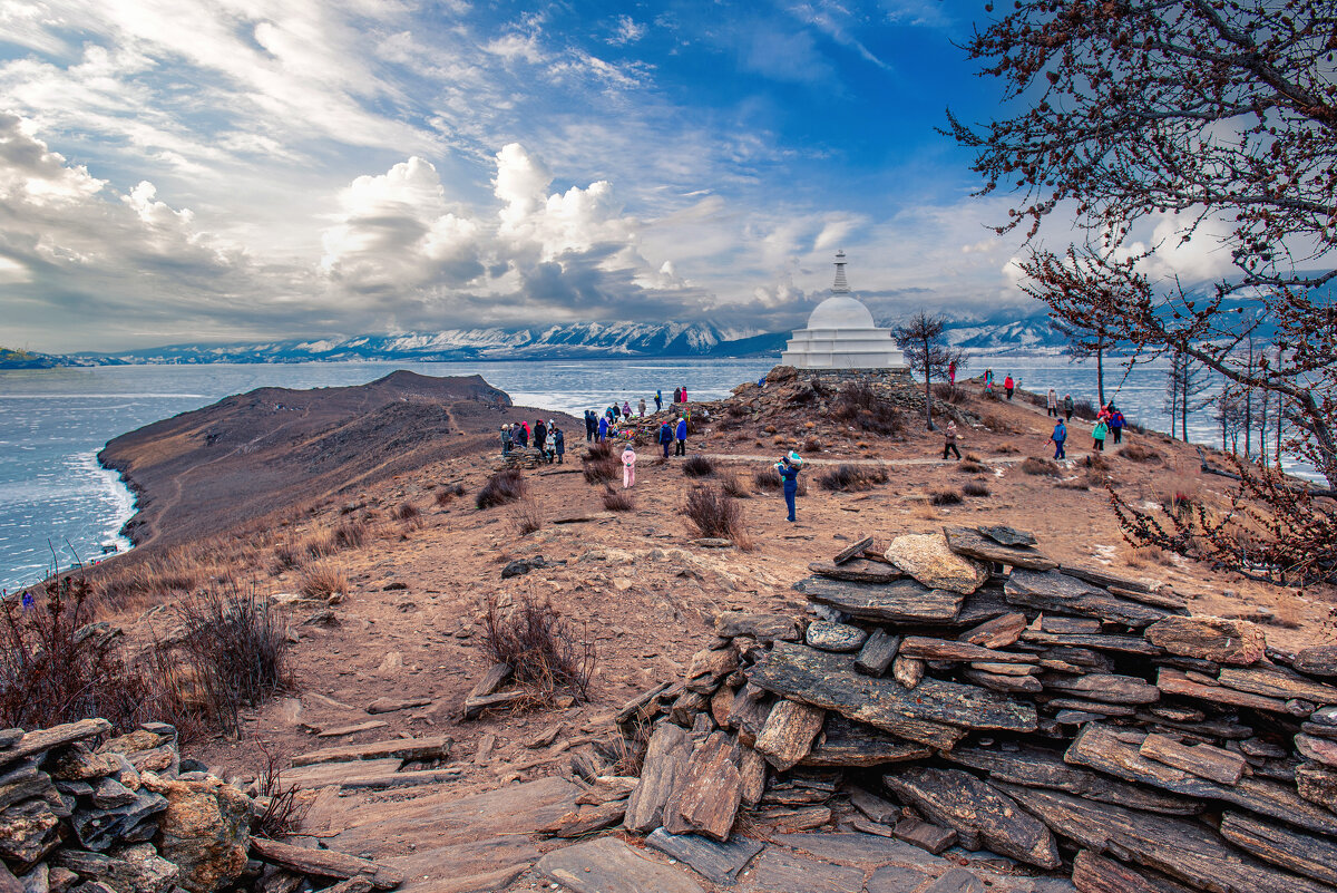 Огой поклонение Ступе Просветления - Виктор Садырин Огой поклонение Ступе Просветления - Виктор Садырин