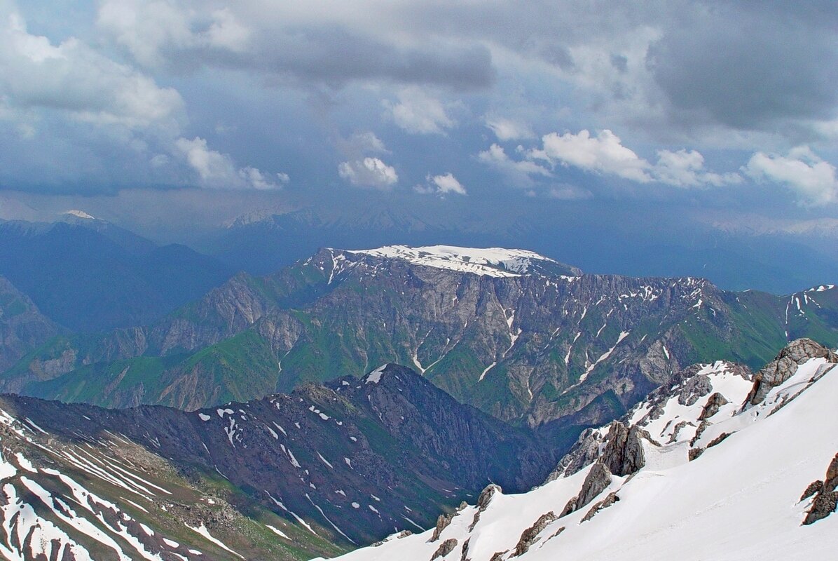ПРОГУЛКА НА БОЛЬШОЙ ЧИМГАН - 2, с вершины. - Виктор Осипчук ПРОГУЛКА НА БОЛЬШОЙ ЧИМГАН - 2, с вершины. - Виктор Осипчук