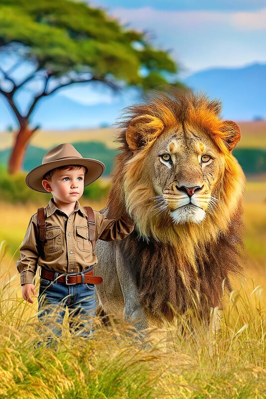 Сафари со львами - adika 