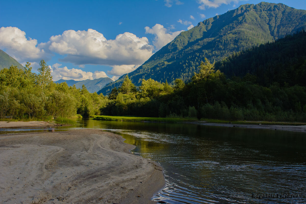 Взгляд в горы с озера Соболиного - Ричард Панков