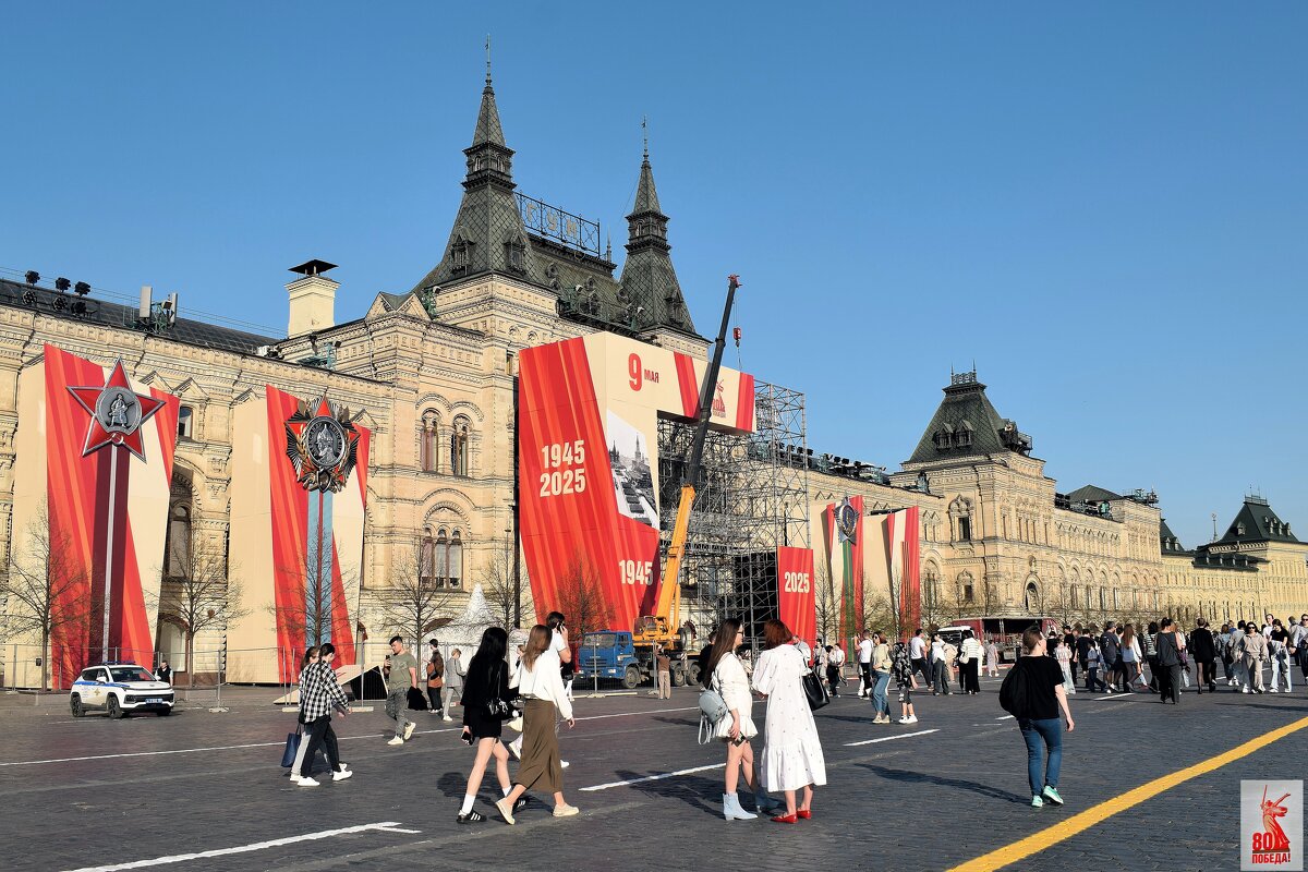 На Красной площади идёт подготовка к 80-летия Победы - Татьяна Помогалова