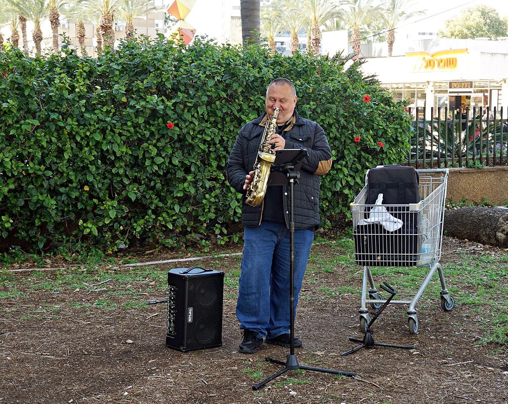 уличный музыкант - Александр Корчемный