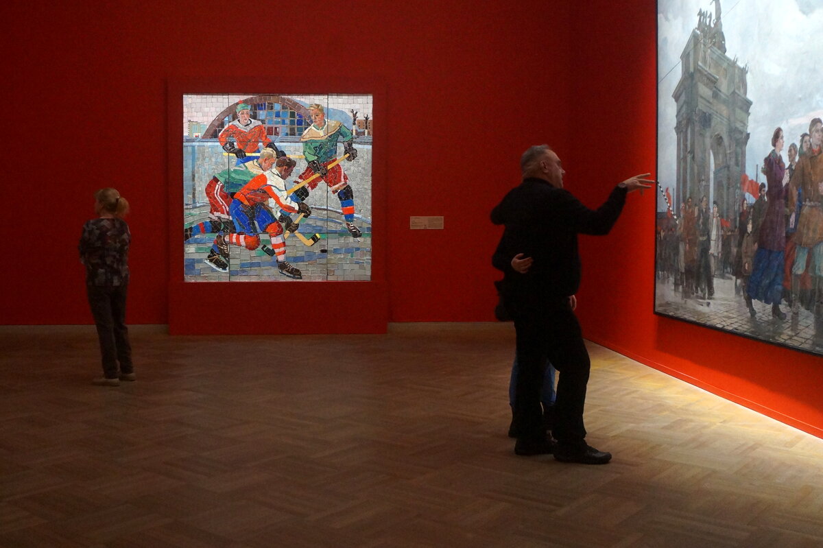 панно "Хоккеисты" 1960 - zavitok *