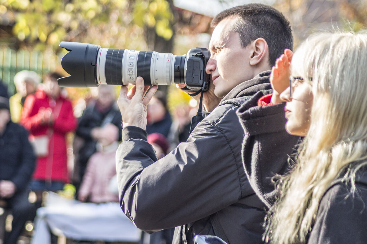 Портрет людей снимающих портрет - Коля Лукашов