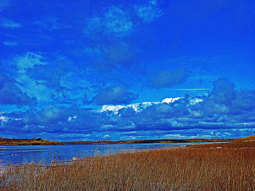 Май...Голубой день на Юганской Оби! - Владимир Май...Голубой день на Юганской Оби! - Владимир