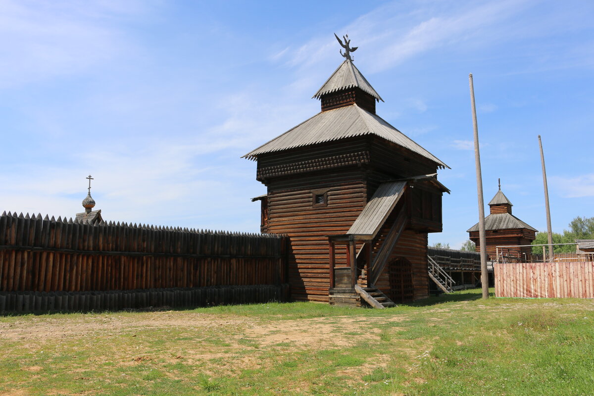 В музее под открытым небом Тальцы - Ольга 