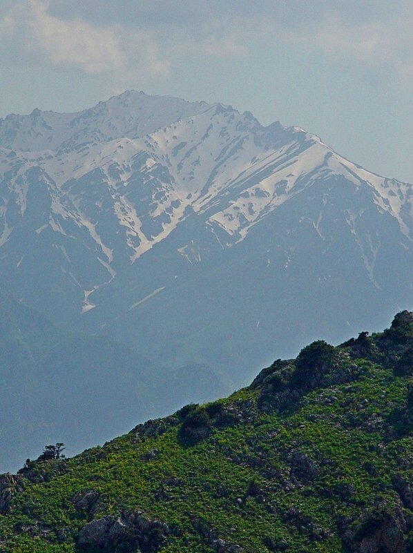 БОЛЬШОЙ ЧИМГАН, 3300м, вид со стороны. - Виктор Осипчук